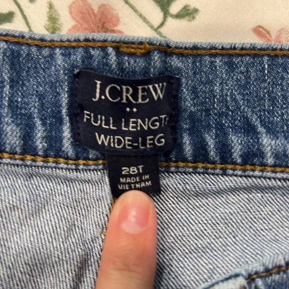 J. Crew Blue Flare & Wide Leg Jeans - Picture 3 of 4